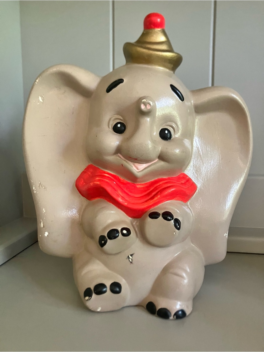 Vintage 1976 DUMBO The Flying Elephant Walt Disney Productions 9 1/2" Unique
